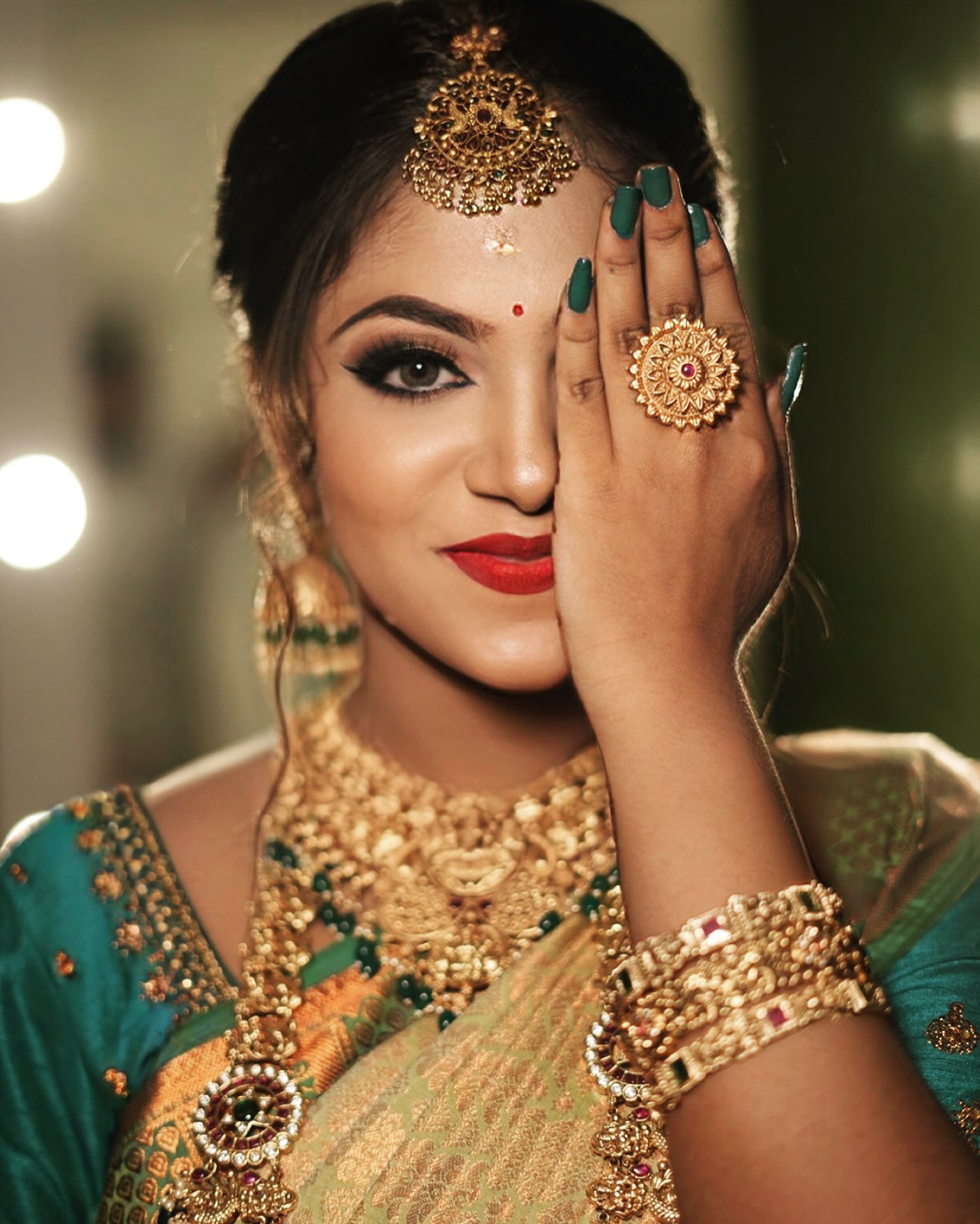 Meenu Makeover Bridal Model